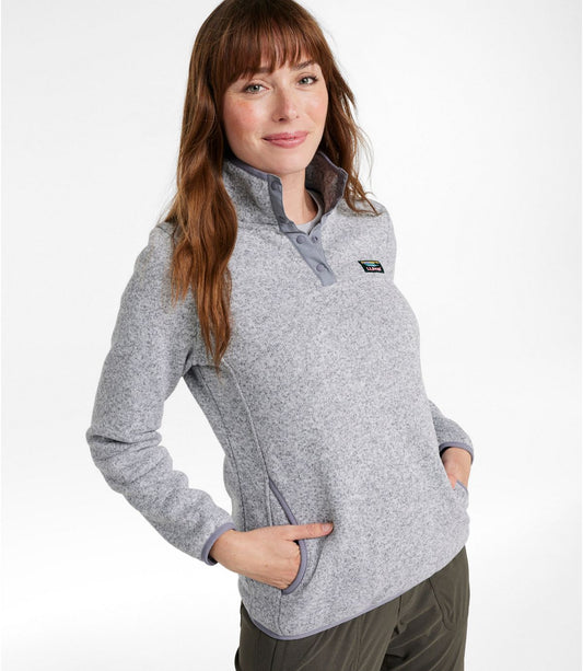 Women's L.L.Bean Sweater Fleece Pullover - US 6819