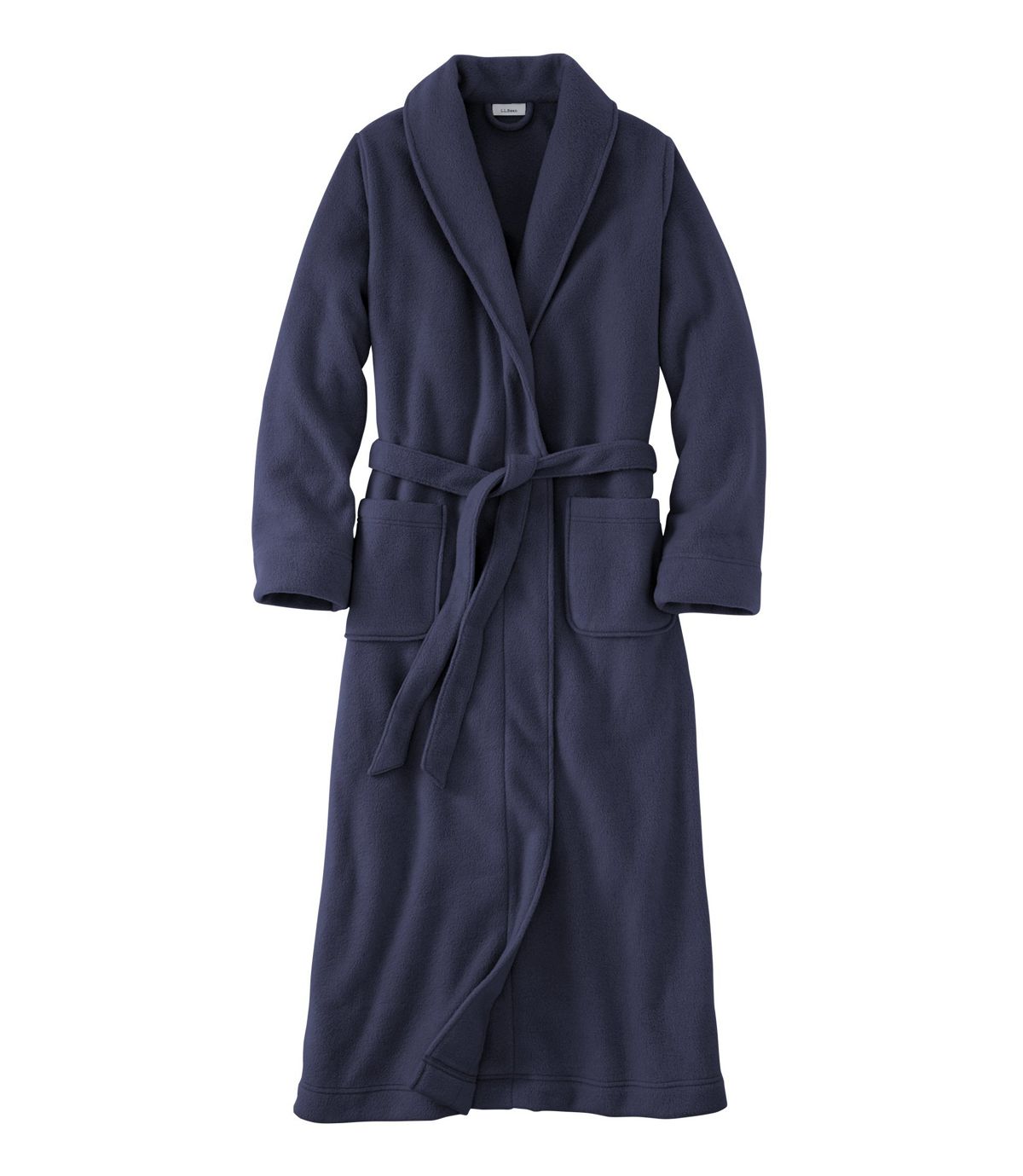 Women's Winter Fleece Robe, Wrap-Front - US 3893