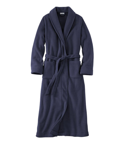 Women's Winter Fleece Robe, Wrap-Front - US 3893