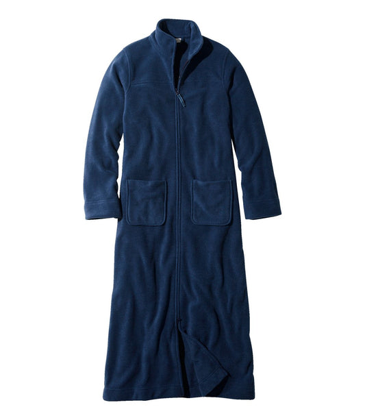 Women's Winter Fleece Robe, Zip-Front - US 4952