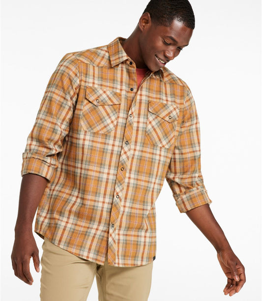 Men's Katahdin Performance Flannel Shirt, Slightly Fitted - US 8203