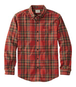 Men's Scotch Plaid Flannel Shirt, Slightly Fitted - US 0705