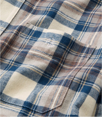 Men's Scotch Plaid Flannel Shirt, Slightly Fitted - US 0705