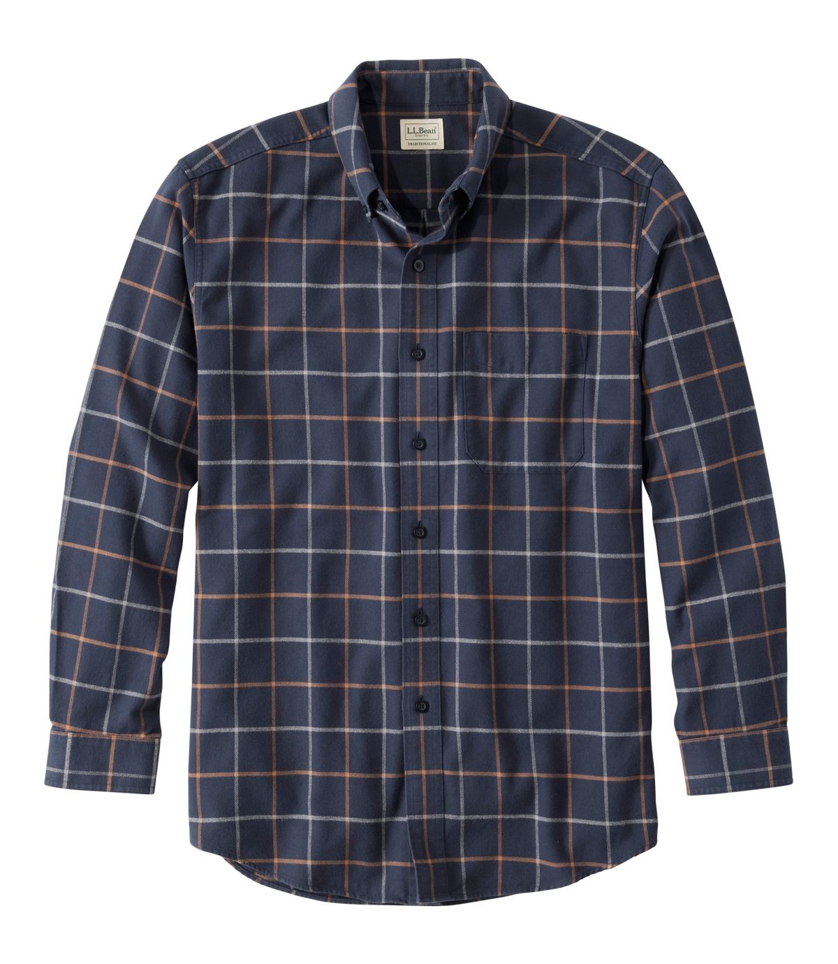 Men's Wicked Good Flannel Shirt, Traditional Fit, Houndstooth - US 5021