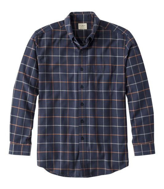 Men's Wicked Good Flannel Shirt, Traditional Fit, Houndstooth - US 5021