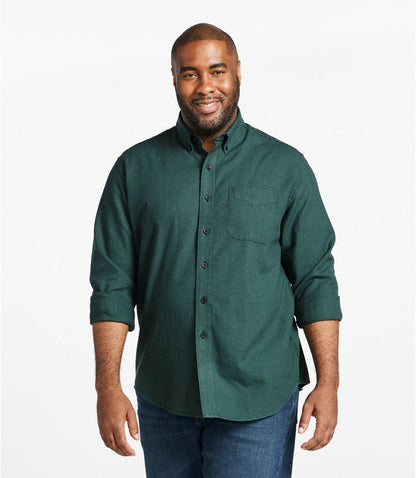 Men's Wicked Good Flannel Shirt, Traditional Fit, Houndstooth - US 5021