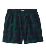 Men's Scotch Plaid Flannel Boxers - US 3597