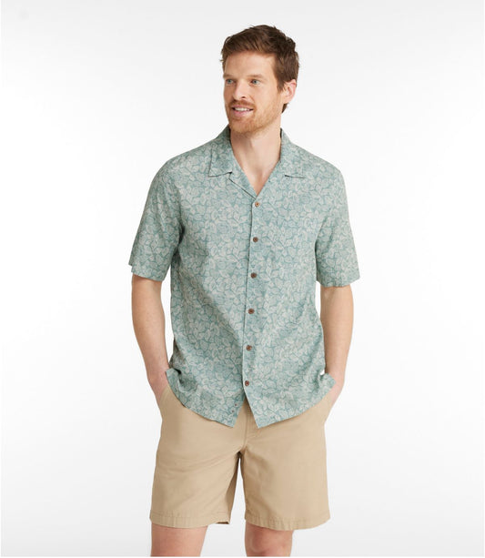 Men's Tropics Shirt, Short-Sleeve Print - US 8394