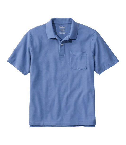 Men's Premium Double L® Polo, Hemmed Short-Sleeve with Pocket - US 2767