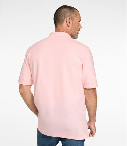 Men's Premium Double L® Polo, Hemmed Short-Sleeve with Pocket - US 0140