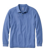 Men's Premium Double L® Polo, Long-Sleeve Without Pocket - US 4653