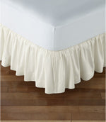 Gathered Cotton Bed Skirt - US 7687