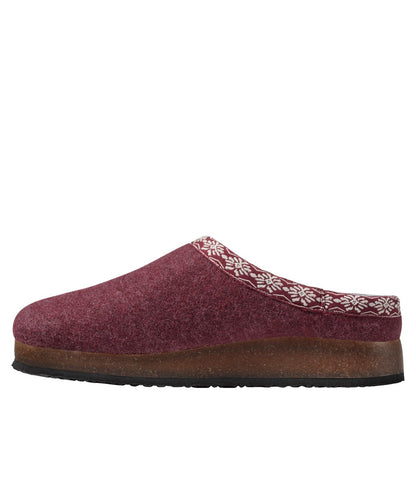 Women's L.L.Bean Wool Slipper Clog - US 8574