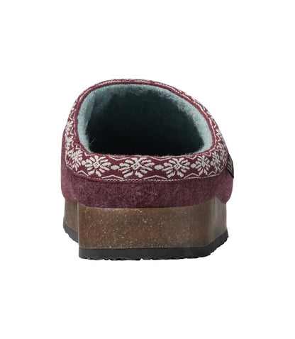 Women's L.L.Bean Wool Slipper Clog - US 8574