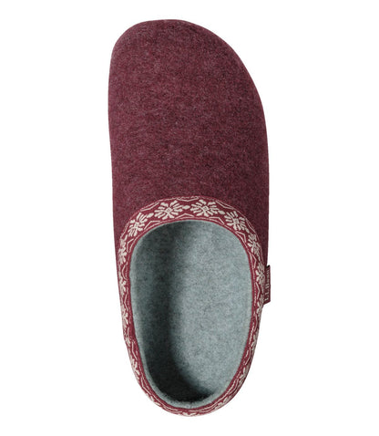 Women's L.L.Bean Wool Slipper Clog - US 8574