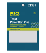 Rio Powerflex Plus 9' Tapered Leaders, 2-Pack - US 9358