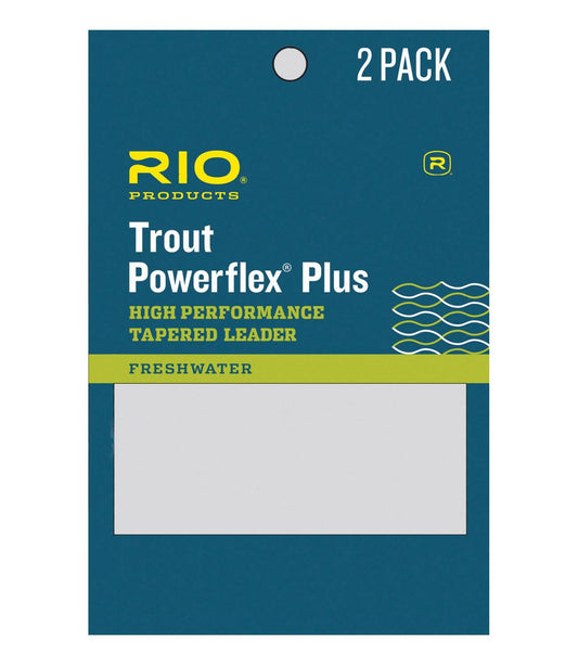Rio Powerflex Plus 9' Tapered Leaders, 2-Pack - US 9358