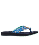 Women's Maine Isle Flip-Flops, Woven Print - US 0254