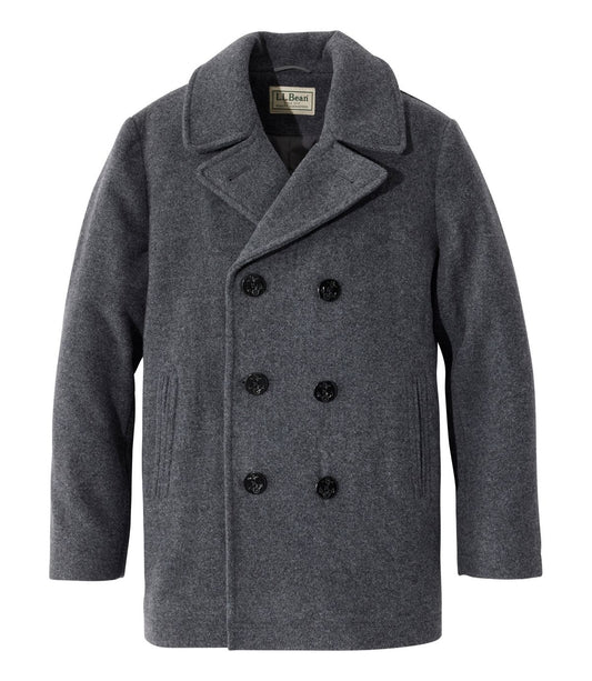 Men's L.L.Bean Wool Peacoat - US 9138