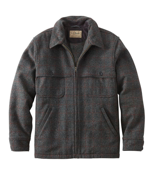 Men's Maine Guide Zip-Front Jac-Shirt, Plaid - US 3915
