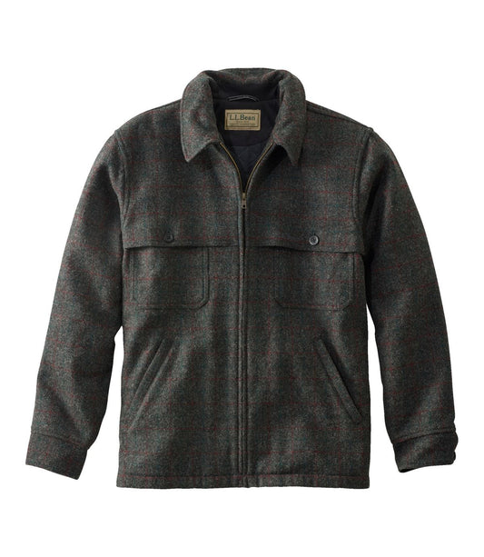 Men's Maine Guide Zip-Front Jac-Shirt with PrimaLoft, Plaid - US 4259