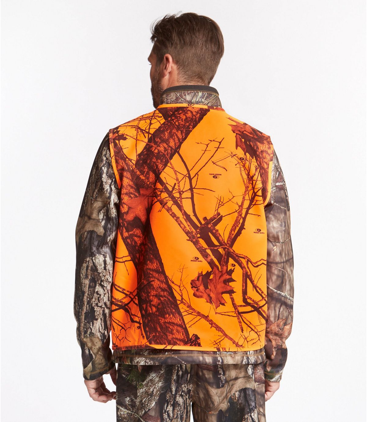 Adults' Big Game Hunting Safety Vest, Camouflage - US 3314