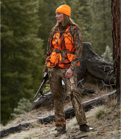 Adults' Big Game Hunting Safety Vest, Camouflage - US 3314