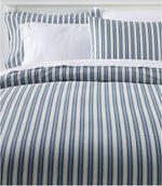Sunwashed Percale Comforter Cover, Stripe - US 0637