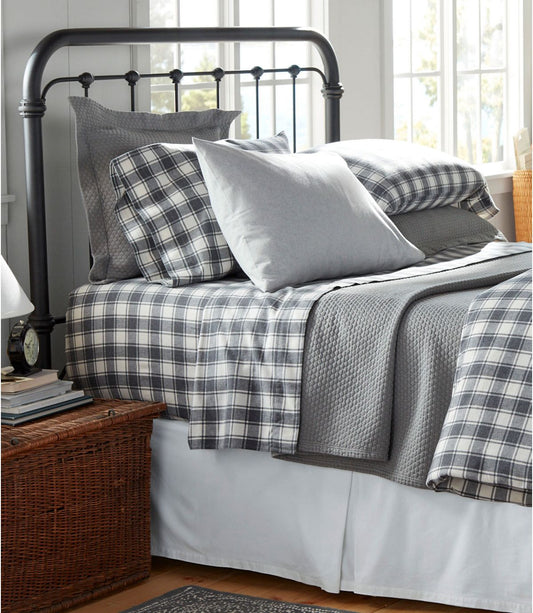 Ultrasoft Comfort Flannel Sheet Set, Check - US 8670