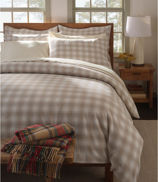 Ultrasoft Comfort Flannel Comforter Cover Collection, Check - US 2611