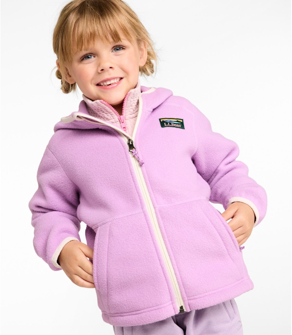 Kids' Mountain Classic Fleece, Hooded - US 8460