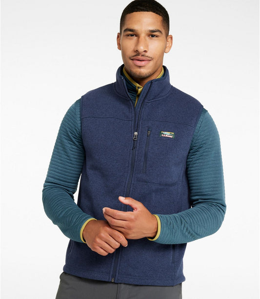Men's Bean's Sweater Fleece Vest - US 2817