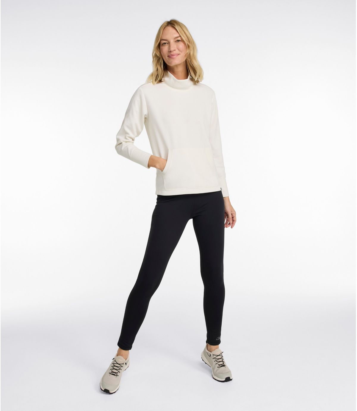 Women's PrimaLoft ThermaStretch Fleece Tights, Mid-Rise - US 9987