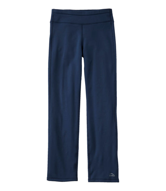 Women's PrimaLoft ThermaStretch Fleece Pants, Mid-Rise Straight-Leg - US 8396