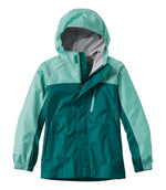 Kids' Trail Model Rain Jacket, Colorblock - US 7367