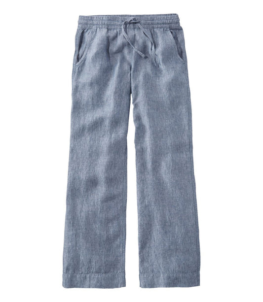 Women's Premium Washable Linen Pull-On Pants - US 4673