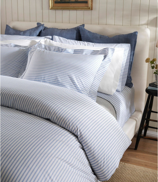 Premium Egyptian Percale Comforter Cover Collection, Stripe - US 0539
