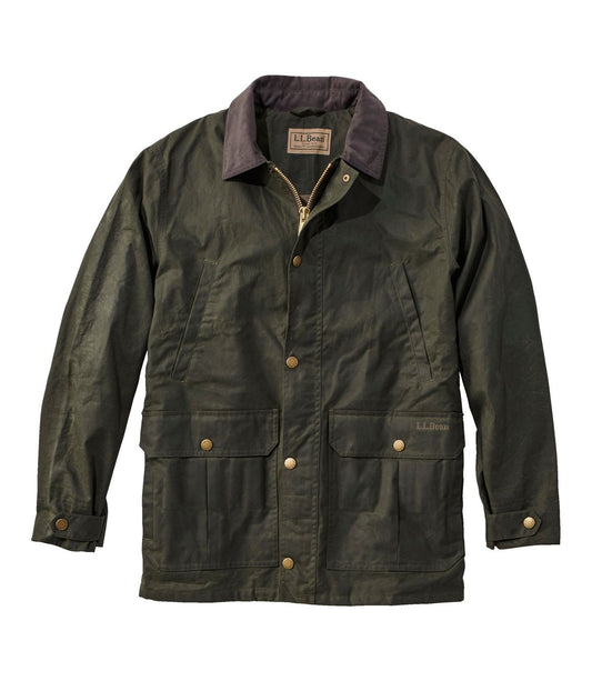 Men's Double L Waxed-Cotton Upland Coat - US 9250