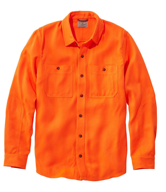 Men's Double L Field Shirt, Hunter Orange - US 7217