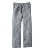 Women's Premium Washable Linen Pull-On Pants, Stripe - US 2610