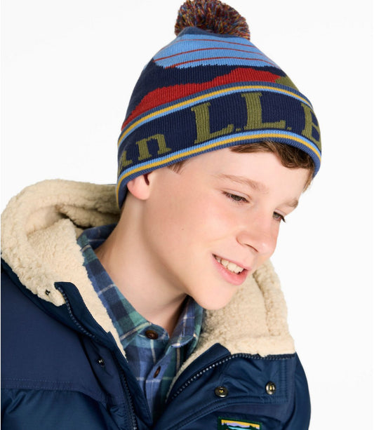 Kids' L.L.Bean Pom Hat - US 6514