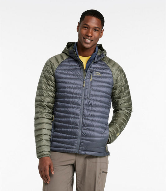Men's Ultralight 850 Down Sweater Hooded Jacket - US 0536