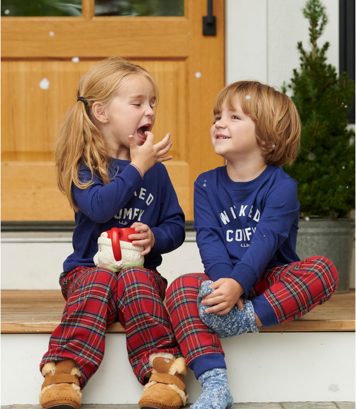 Toddlers' L.L.Bean Flannel Pajamas - US 8072
