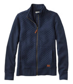 Women's Quilted Full-Zip Sweatshirt - US 1076