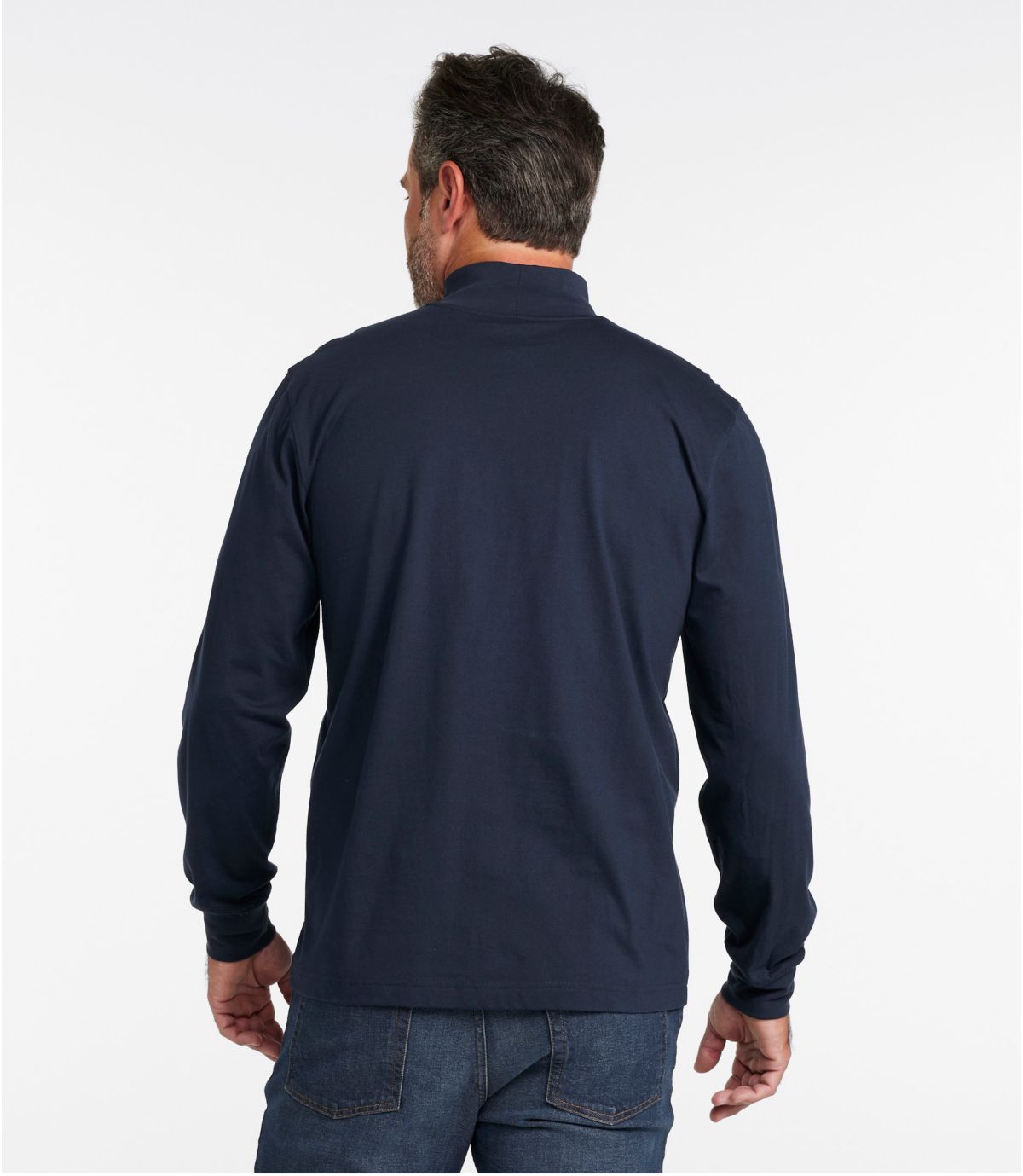Men's Carefree Unshrinkable Mockneck Shirt - US 1442