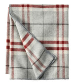 Washable Wool Blanket, Plaid - US 7641