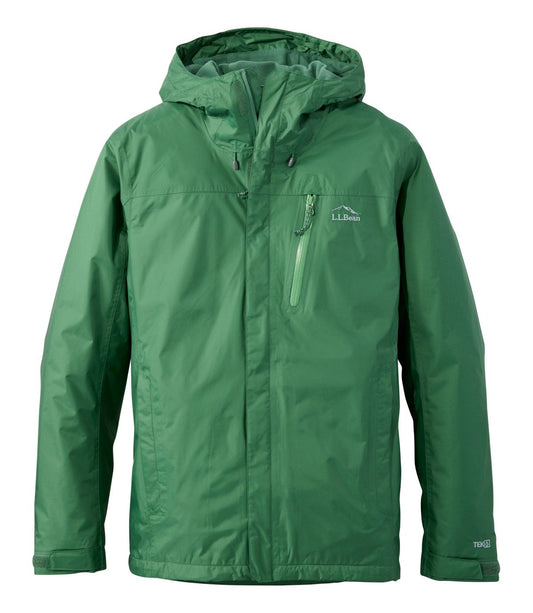 Men's Trail Model Rain Jacket, Fleece-Lined - US 9356