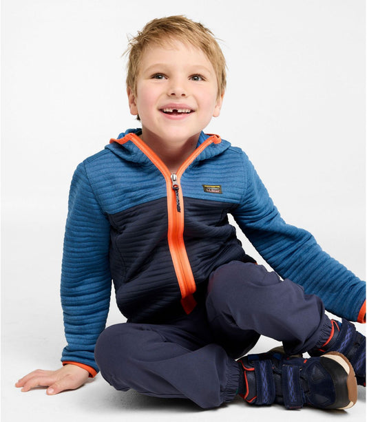 Kids' Airlight Full-Zip Hoodie, Colorblock - US 2571