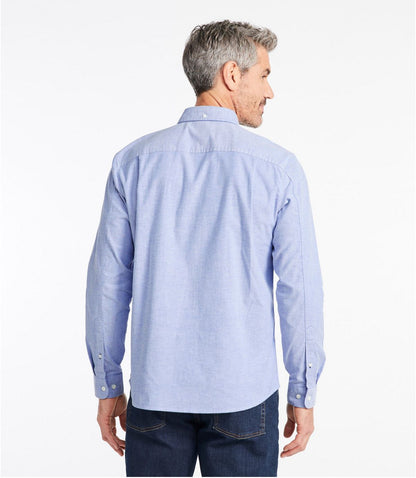 Men's Comfort Stretch® Oxford Shirt, Slightly Fitted Untucked Fit - US 6429