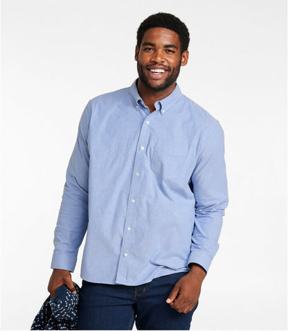 Men's Comfort Stretch® Oxford Shirt, Slightly Fitted Untucked Fit - US 6429